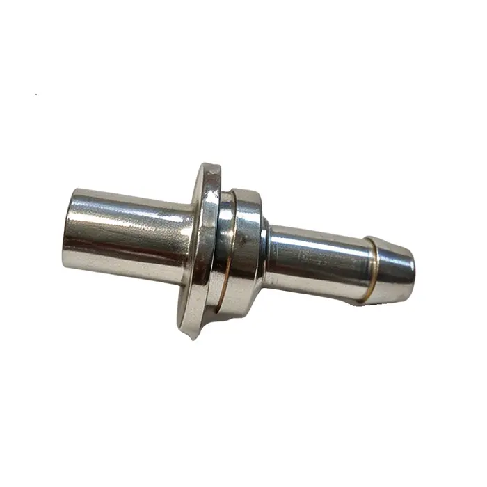 Double Barb Bulkhead Fitting Through Wall Connector For Tubing